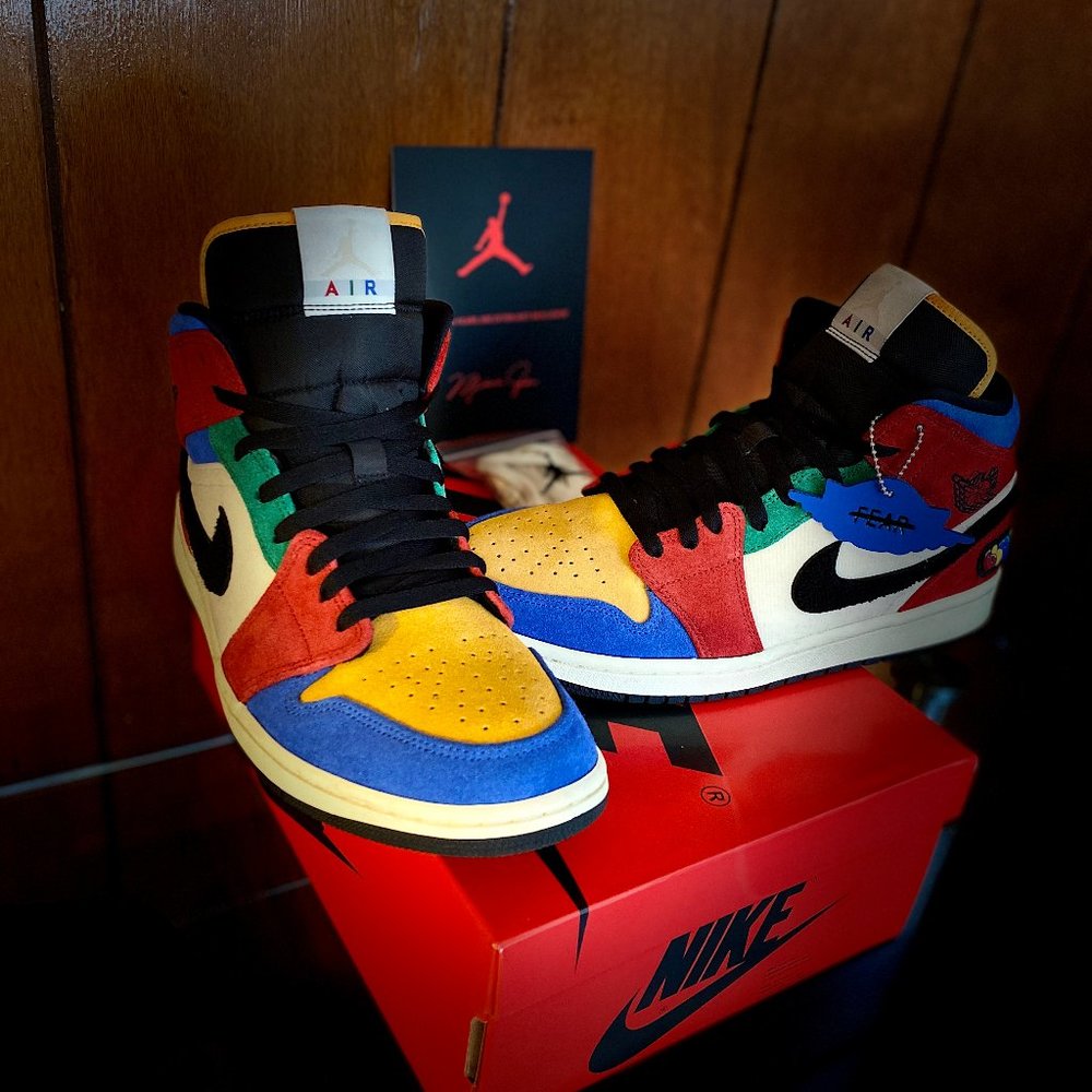 Blue the Great x Jordan 1 Mid ‘Fearless’ (Deluxe)